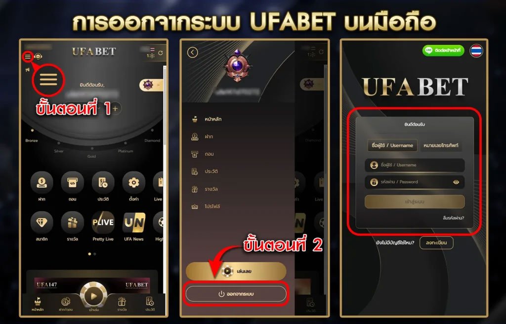 วิธีออกจากระบบ